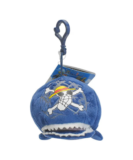 15cm Cute Anime Genuine One Piece Laboon Plush Doll Keychain Bag Pendant Toy