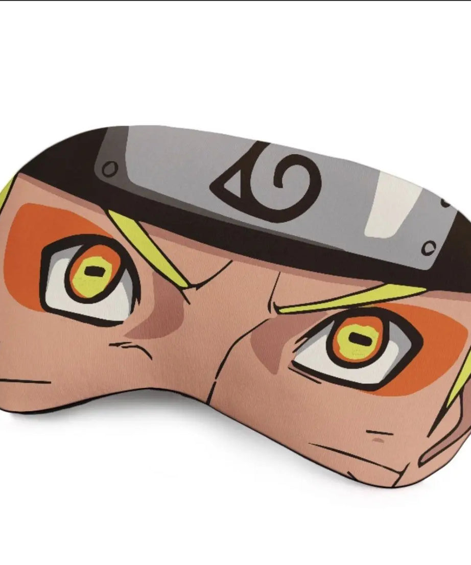 Naruto Peripherals Sasuke Itachi Kakashi Eye Mask Light-blocking Sleep Student Eye Mask Sleeping Role-playing Prop Gift