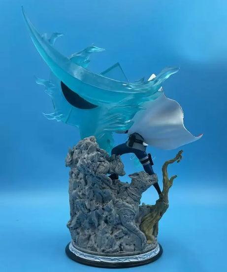 Naruto Anime Figure GK Hatake Kakashi 22cm Action Figure PVC Characters Desktop Ornaments Friends Birthday Gifts Toys