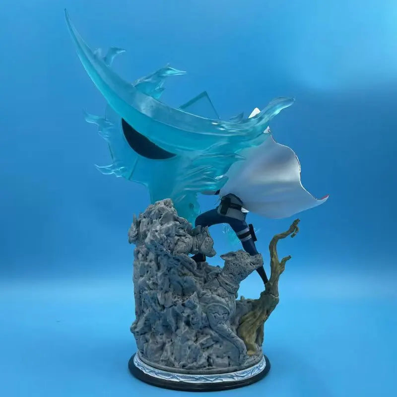 Naruto Anime Figure GK Hatake Kakashi 22cm Action Figure PVC Characters Desktop Ornaments Friends Birthday Gifts Toys