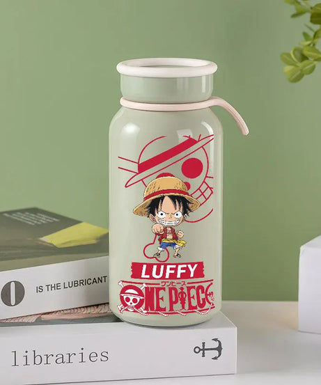 Anime One Piece Monkey D. Luffy Roronoa Zoro Nami Usopp Chopper Nico Robin Franky Insulated Cup Drinking Cup Anime Cup