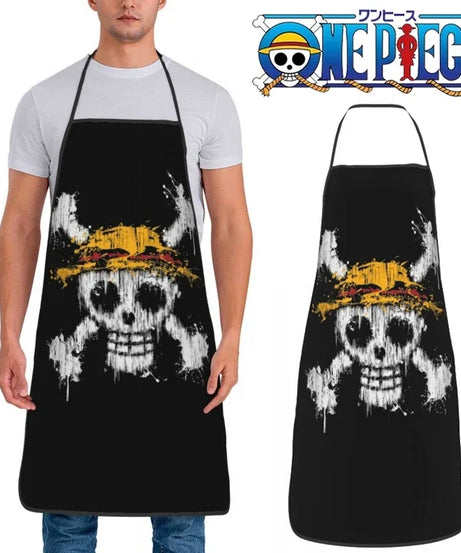 One piece anime apron