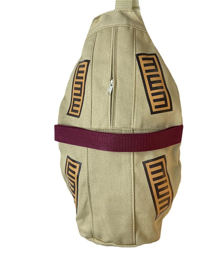 Anime Kazekage Sabaku no Gaara Gourd Cosplay COSTUME Adult Kids Children Unisex Canvas Messenger Bags Casual Bag Halloween Prop