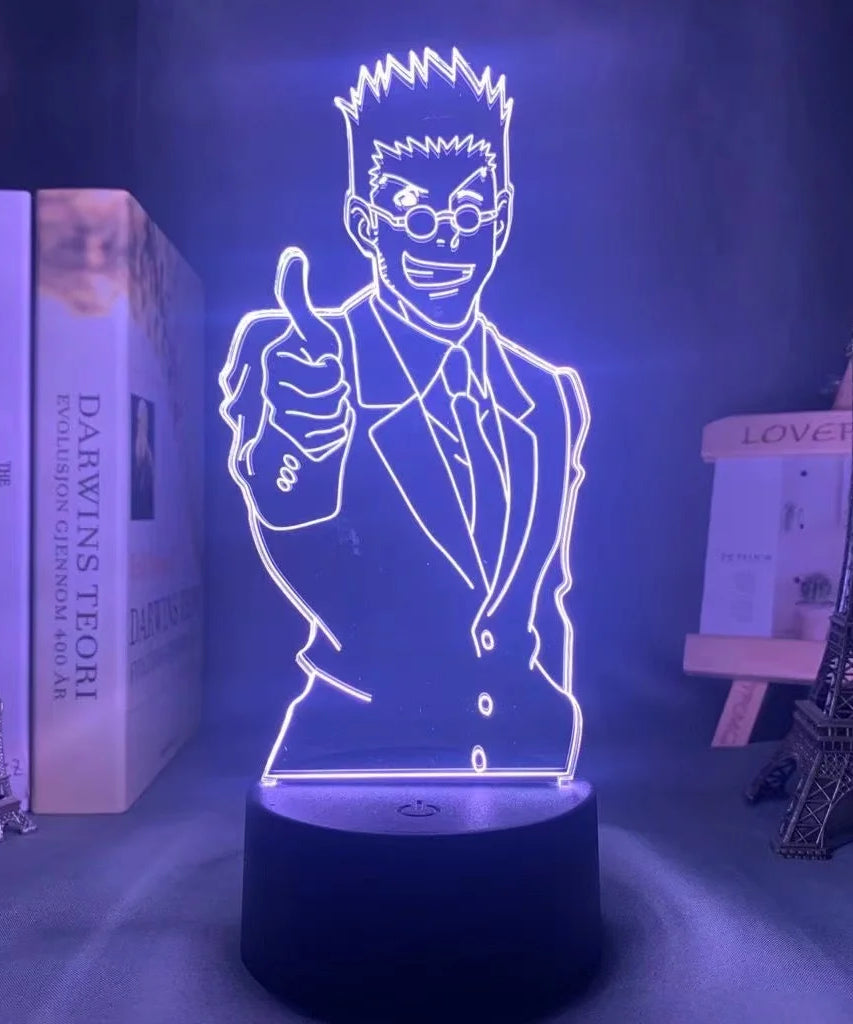 Anime Hunter X Hunter Led Night Light Killua Zoldyck Figure Nightlight Color Changing Usb Battery Table 3d Lamp Gift for Kids