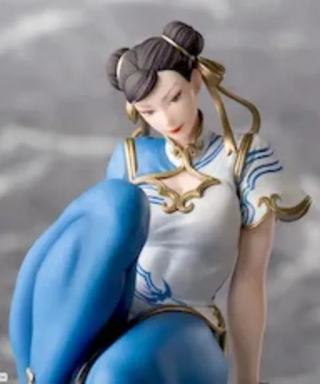 Street Fighter 6 Chun-Li 14Cm Action Figure Anime PVC Model Collectible Toys for Boys Kawaii Doll Gifts