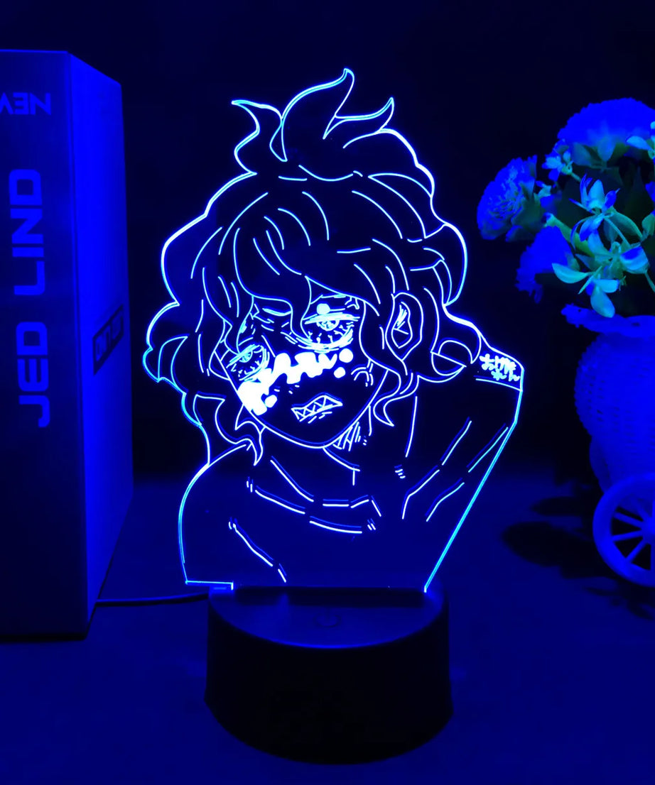 Anime Demon Slayer 3D LED Nightlight Figure for Kids Child Bedroom Decor Cool Kimetsu No Yaiba Lamp Gift Dropshopping