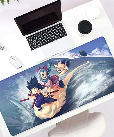 Dragon Ball Goku Mouse Pad Deskpad Large Rubber PC Computer Desk Pad Computer Mat Office Home School Gamer Accessories Gift New