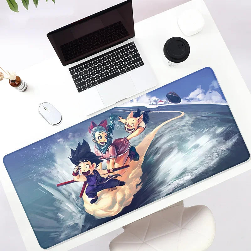 Dragon Ball Goku Mouse Pad Deskpad Large Rubber PC Computer Desk Pad Computer Mat Office Home School Gamer Accessories Gift New