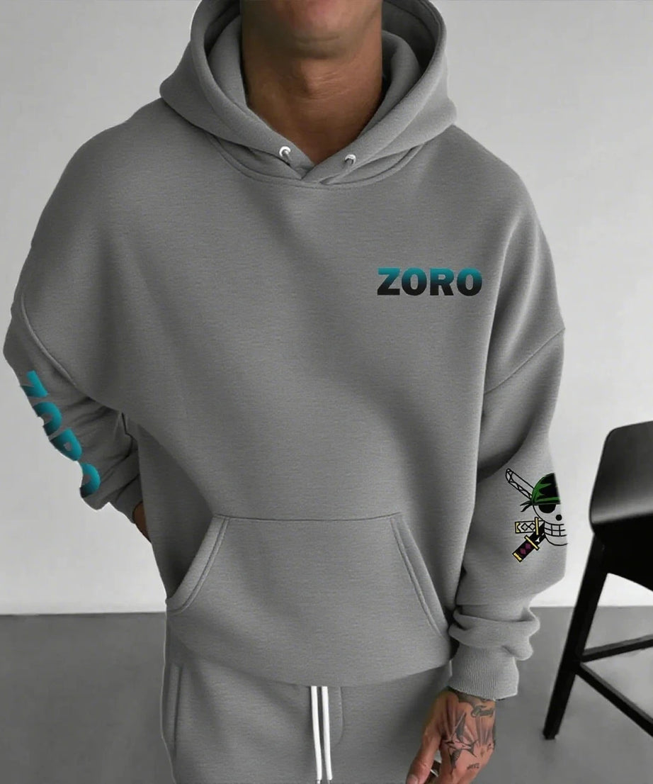 One Piece Zoro Anime Men Women Hooded Sweatshirt Streetwear Casual Pullover Hoodie Graphic Print Long Sleeve Spring Autumn Tops
