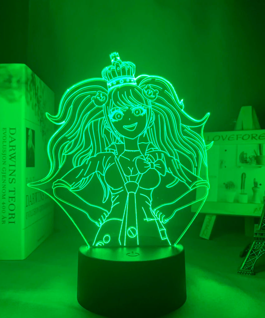 Anime Danganronpa V3 Nagito Komaeda Led Night Light Nagito Komaeda Game Figure Bedside Lamp for Bedroom Decor Kids Manga Gifts