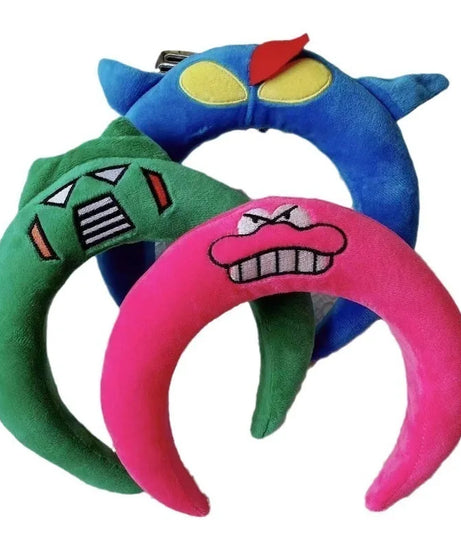New Style Crayon Shinchans Headband Pajama Shinchan Nohara Shiro Kantamu Action Kamen Hair Decorations Hairpin Wholesale