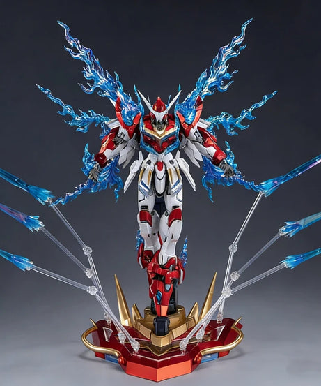 Naraka Bladepoint 1/15 Dragon Call Mecha Model Kit Assembly Toy Action Figure With Flame Effect Parts Game Model Toy Gamer Gift