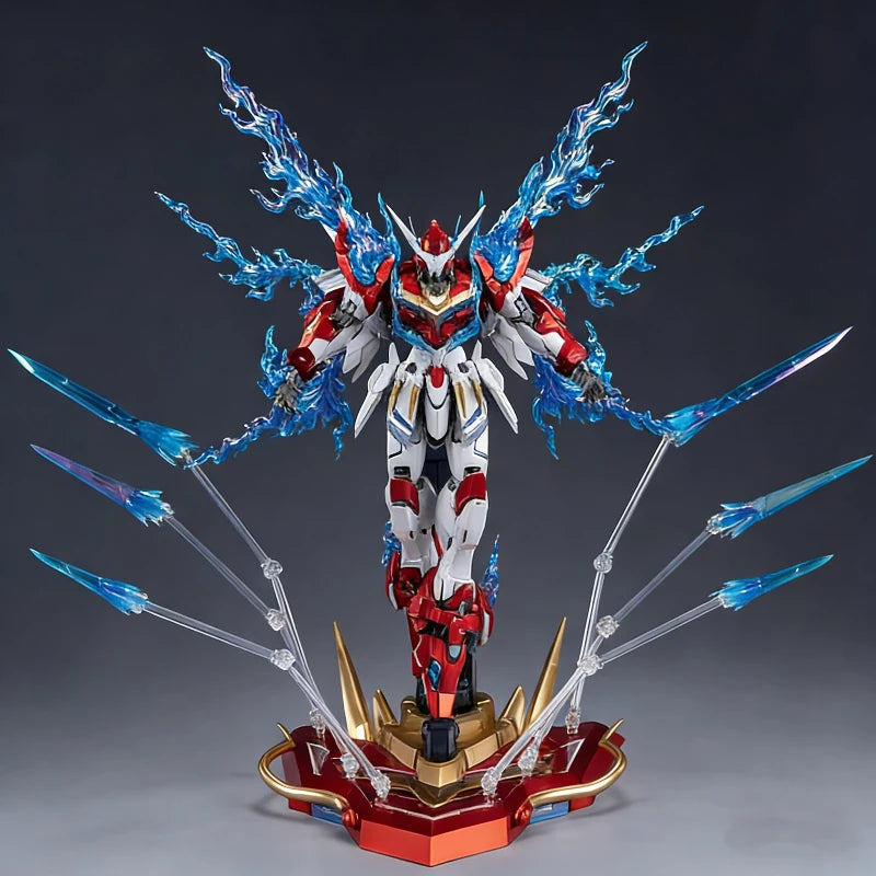 Naraka Bladepoint 1/15 Dragon Call Mecha Model Kit Assembly Toy Action Figure With Flame Effect Parts Game Model Toy Gamer Gift