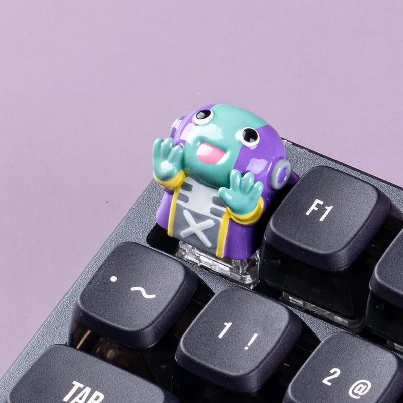 Dragon Ball Son Goku Son Gohan Trunks Master Roshi Character Keycap Creative Single Keycap Mechanical Keyboard Woting Keycaps