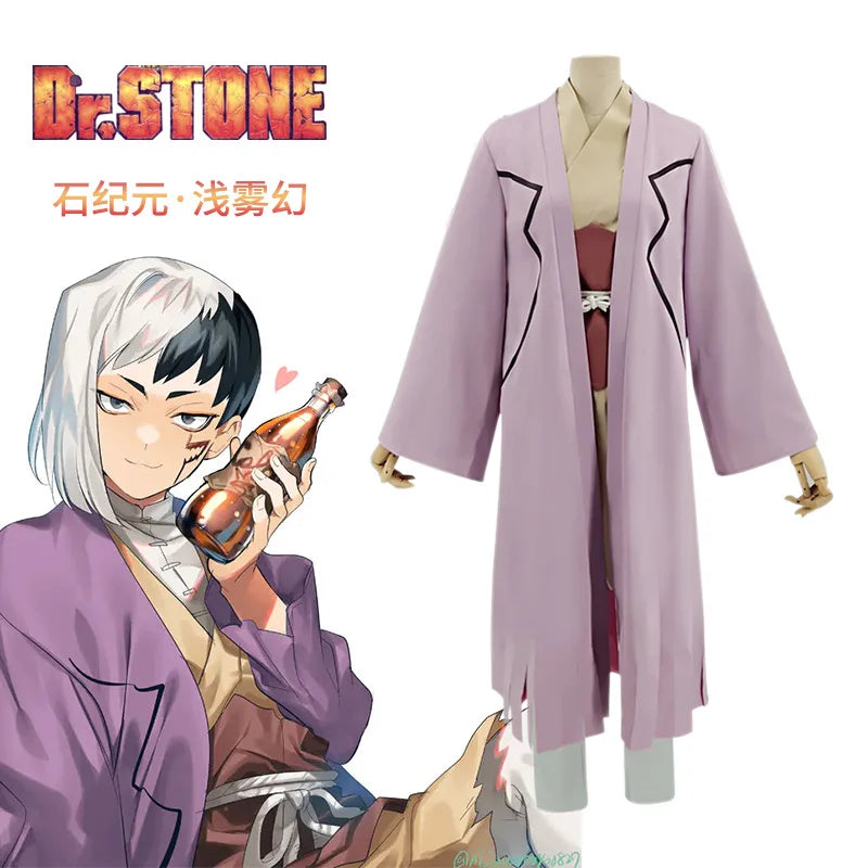 Dr.STONE Asagiri Gen Anime Cosplay Costume