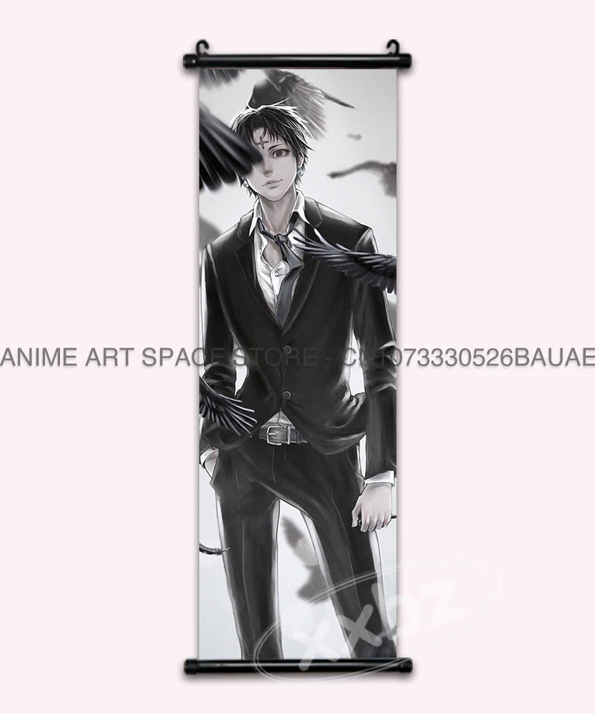 Hunter x Hunter Scroll Poster – Classic Anime Wall Art Canvas Decoration