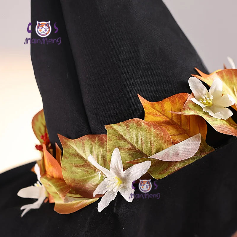 Frieren Fern Cosplay Costume Anime Frieren: Beyond Journey's End Halloween Gothic Dress Hat Cloak Women's Party New Uniform