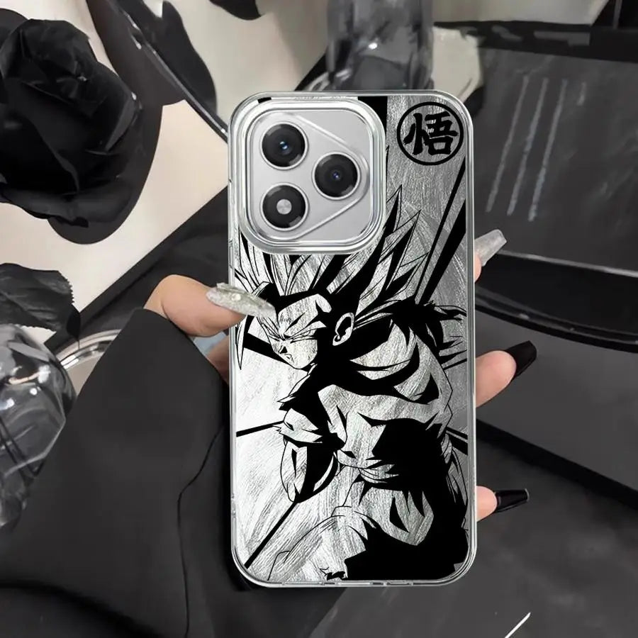 Dragons Balls Gokus Black Soft Shell Case for Honor X7b 200 400 Lite X9c X9a 200 Pro X9b X8a X8b X8c