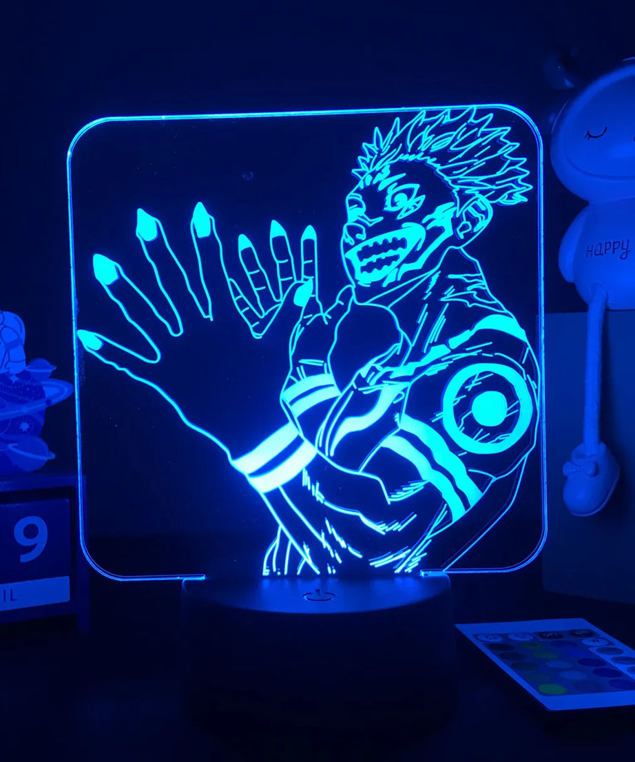 Anime Lamp Satoru Gojo Jujutsu Kaisen Led Night Light for Birthday Gift Jujutsu Kaisen Nightlight Satoru Gojo Lamp Drop Shipping
