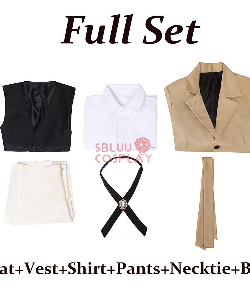 Cosplay Osamu Dazai Cosplay Costume Long Jacket Coat Halloween Christmas Costume