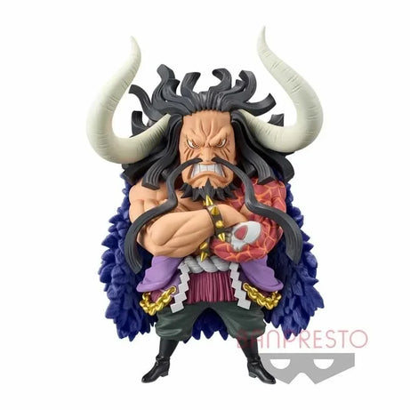 Bandai Genuine ONE PIECE Anime 13Cm MEGA WCF Kaido Action Figure Toys For Kids Gift Collectible Model Ornaments