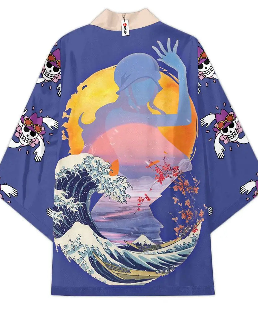 New Anime ONE PIECE Kimono Cape Cosplay Clothing 3D Printing Comics Casual Cardigan Jacket Men and Women Birthday Gifts