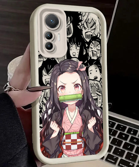 Cute Anime Demon Slayer Case For Xiaomi Poco C65 X7 X6 F6 F5 X5 X3 NFC F3 M6 Pro 4G Mi 13 12 11 Lite 5G 14 13T 12T 11T 14T Pro