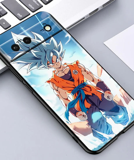 Dragon Ball Z Shockproof Case – Goku Edition for Google Pixel 4–9 Series