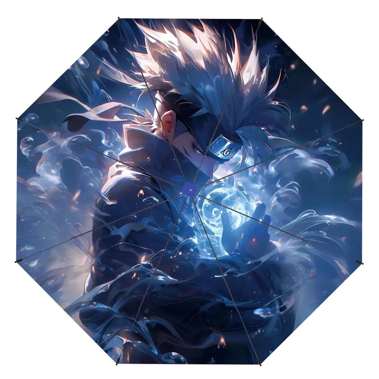 Naruto Umbrella Anime Personality Creative Fashion Sunscreen Student Fully Automatic Folding Umbrella Birthday Gift