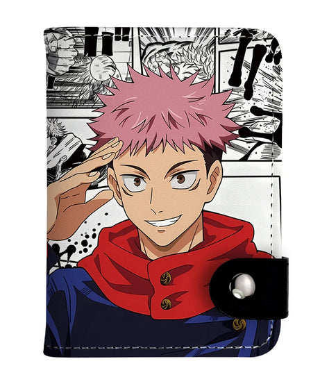 Cool Anime Jujutsu Kaisen  Wallet Comics HASP Short Purse for Boys
