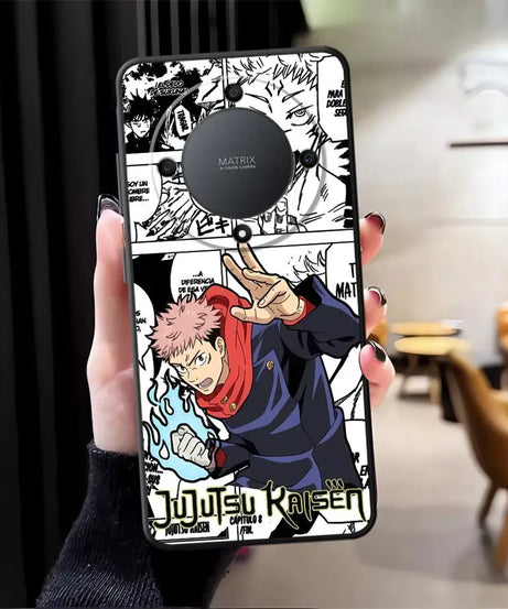 Soft Back Phone Cover Case for Honor X8 X9 X7 X7a X9c X9a 90 Lite 8X 70 Anime  J-Jujutsu K-Kaisen