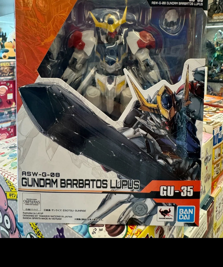 GUNDAM UNIVERSE ASW-G-08 Gundam Barbatos Lupus Figure Action Anime Mobile Suit Gundam Genuine Model Toy