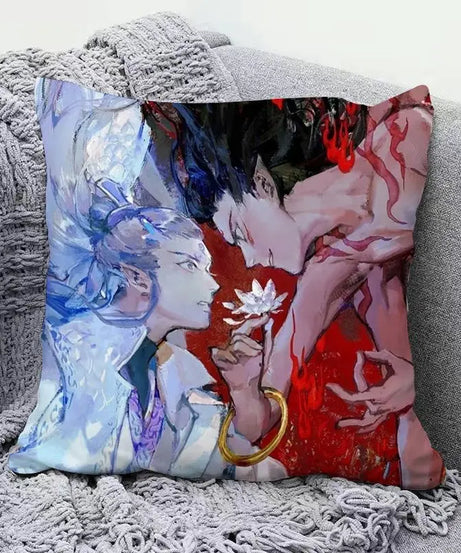 Ne Zha anime peripherals pillows cute personality creative fashion living room sofa bedroom cushions holiday gift