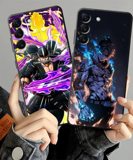 Phone Cover Case for Samsung Galaxy A03 Note 20 Ultra 9 10 A04 A05 A50 A70 A06 A30 A40 A01 A02 A07 A10 A20 Ones Pieces Zoro