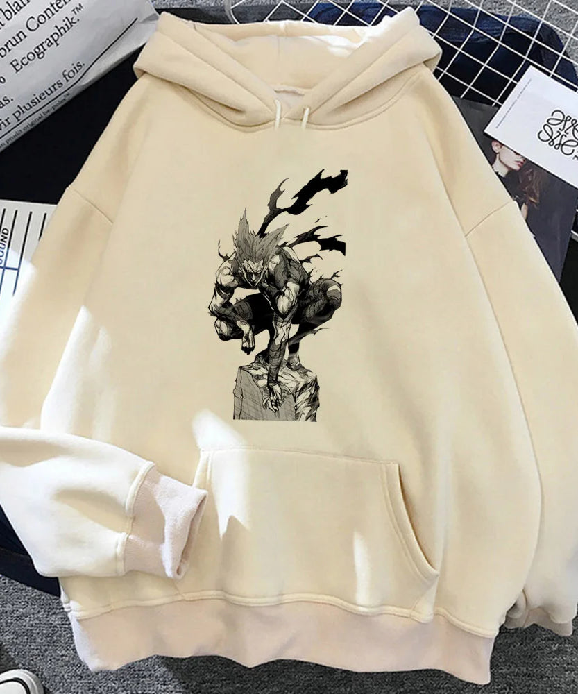 Kaiju No. 8 Hoodie – Y2K Anime Streetwear Pullover