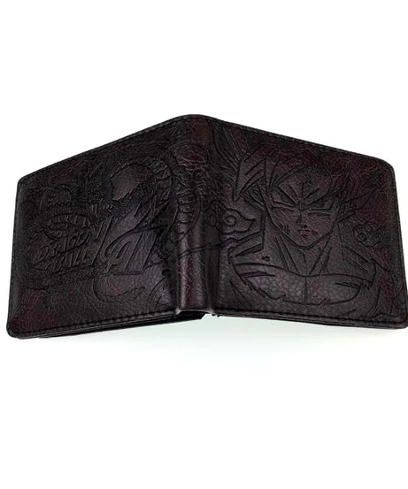 Dragon Ball Son Goku Turtle Wuzi Creative Embossed Short Wallet Coin Purse Student Fashion Personality Zero Wallets Card Wallet