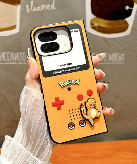 Pokémon Flip Case – Pikachu, Charmander & Squirtle | Google Pixel Fold Series