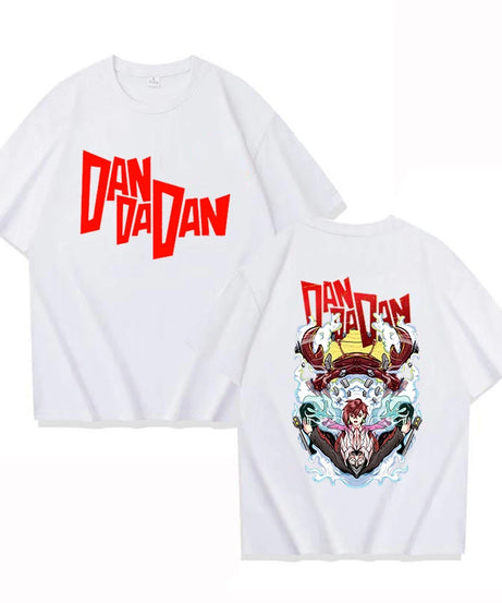 New Hot Anime Dandadan Ayase Momo Printing T-shirts Fashion Women Men Summer Tee Shirt Unisex Casual Short Sleeve Round Neck Top