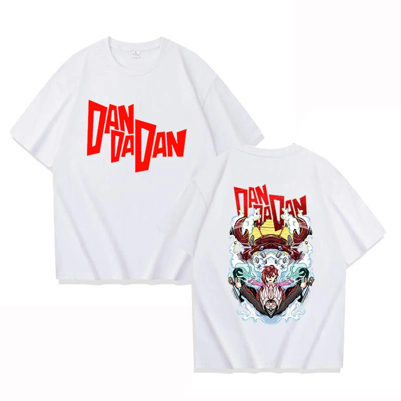 New Hot Anime Dandadan Ayase Momo Printing T-shirts Fashion Women Men Summer Tee Shirt Unisex Casual Short Sleeve Round Neck Top