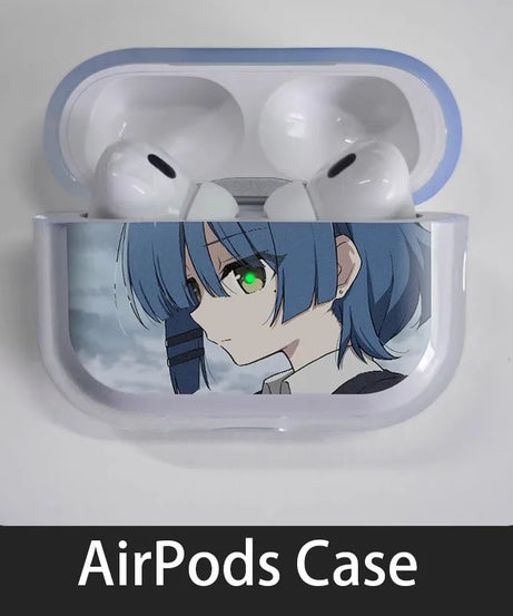 Lonely Rock Girl Earphone Case For Apple AirPods 4 3 2 1 Clear Protective Funny Animal Transparent Cover