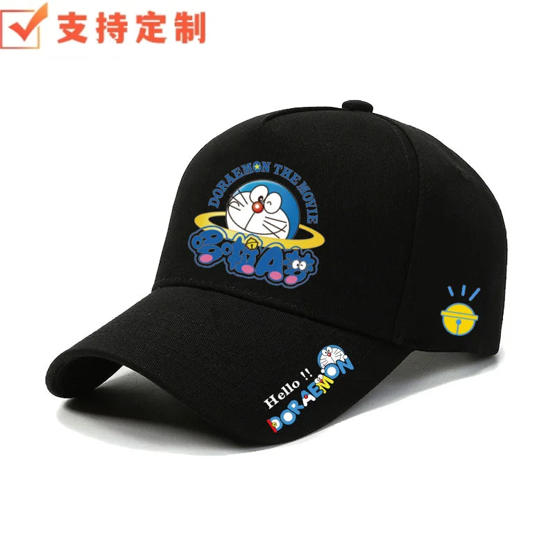 Doraemon & Tinker Bell Outdoor Cap – Breathable Anime Baseball Hat