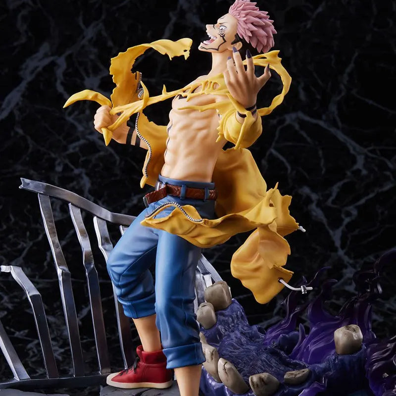 Anime Jujutsu Kaisen Ryomen Sukuna 1/7 Scale PVC Figure – Shibuya Scramble eStream Figure 3