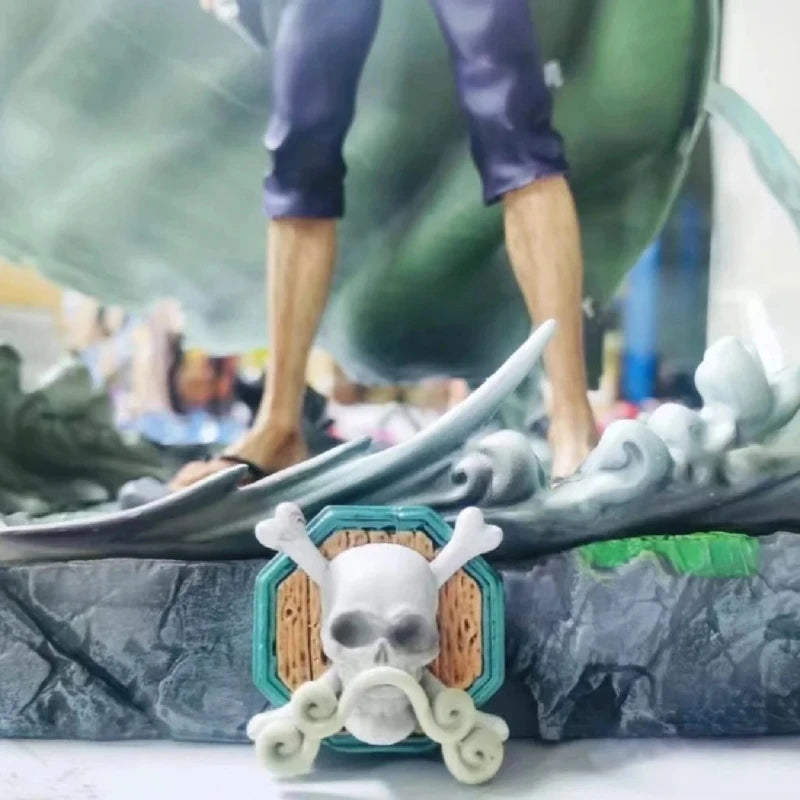 One Piece Silvers Rayleigh PVC Action Figure — 32cm GK Statue 6