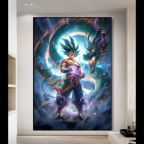 Dragon Ball Super Saiyan 2 Wall Art Poster