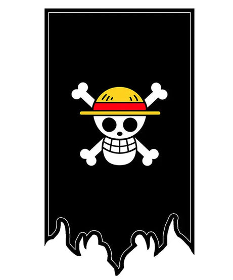 ONE PIECE New Legion Flag Pirate Flag Cartoon Anime Peripheral COSPLAY Decorative Flag Holiday Gift