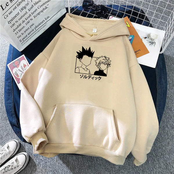 Hunter x Hunter Kurapika Anime Hoodie – Harajuku Manga Fleece Pullover