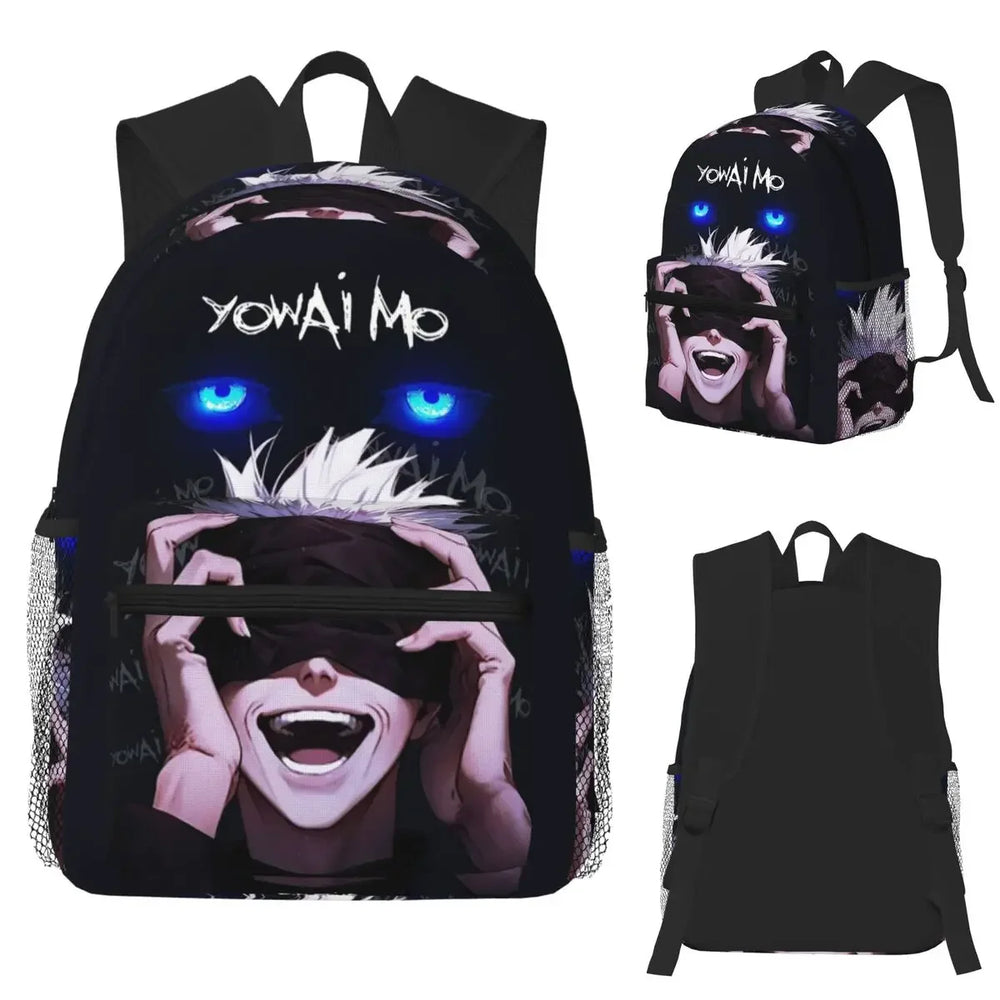 Jujutsu Kaisen Gojo Satoru School Backpack – Premium Anime Bookbag for Students & Travel