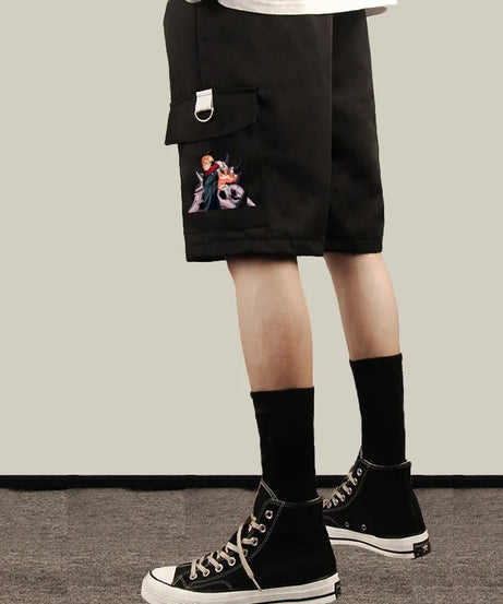 Jujutsu Kaisen Five Strips of Wushu Shorts Anime peripherals Character Beach Pants Casual Daily Sports Overalls Fan Gift