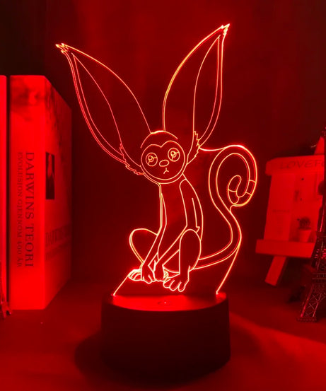 Anime Avatar The Last Airbender  3D LED Lamp Aang Zuko Iroh Toph Beifong Suki Figure Nightlight  for Kids Child Bedroom Decor