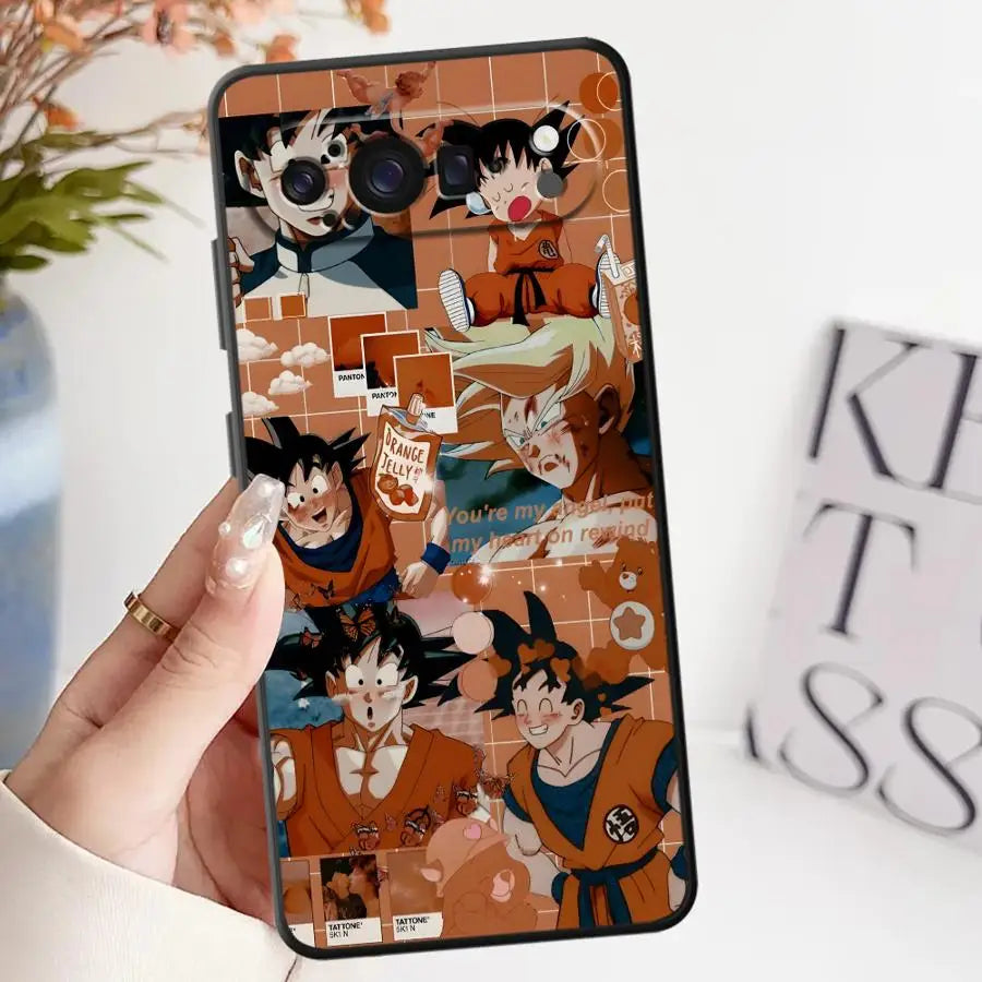 DragonS BallS Vegeta Art Case for Google Pixel 7a 8 Pro 6a 7 Pro 9 Pro XL 9a 6 Pro 8a Soft Cover